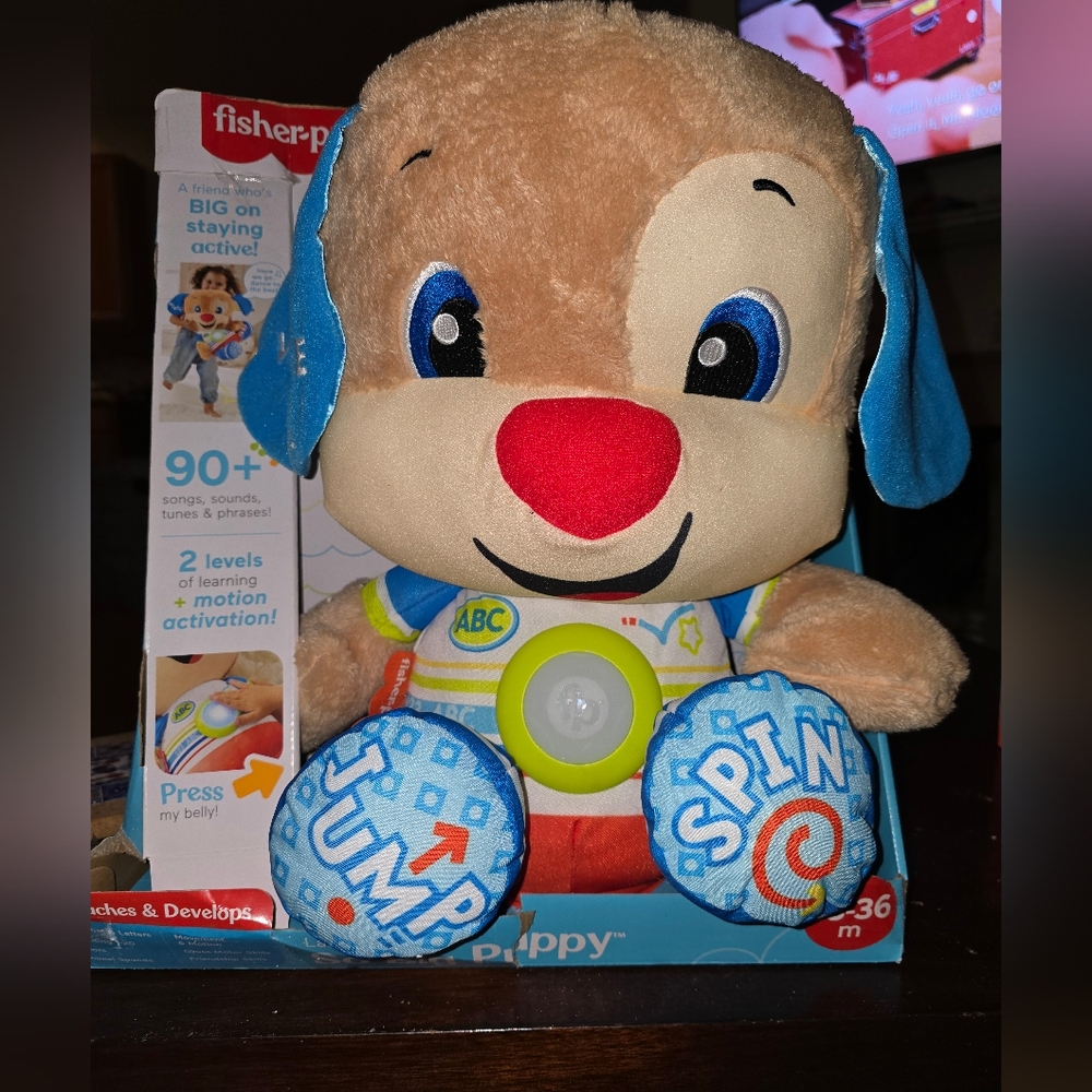 NIB Fisher Price - Laugh and learn so Big Puppy